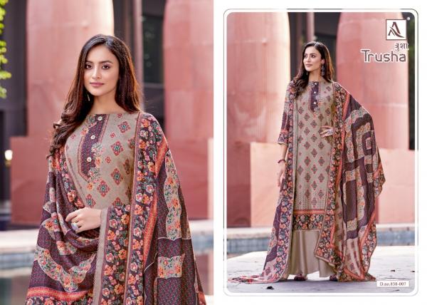 Alok Trusha Designer Pashmina Digital Printed Salwar 